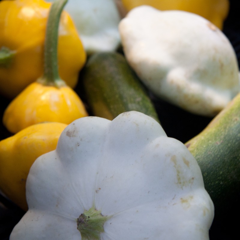 Cukkini, tök, patisszon